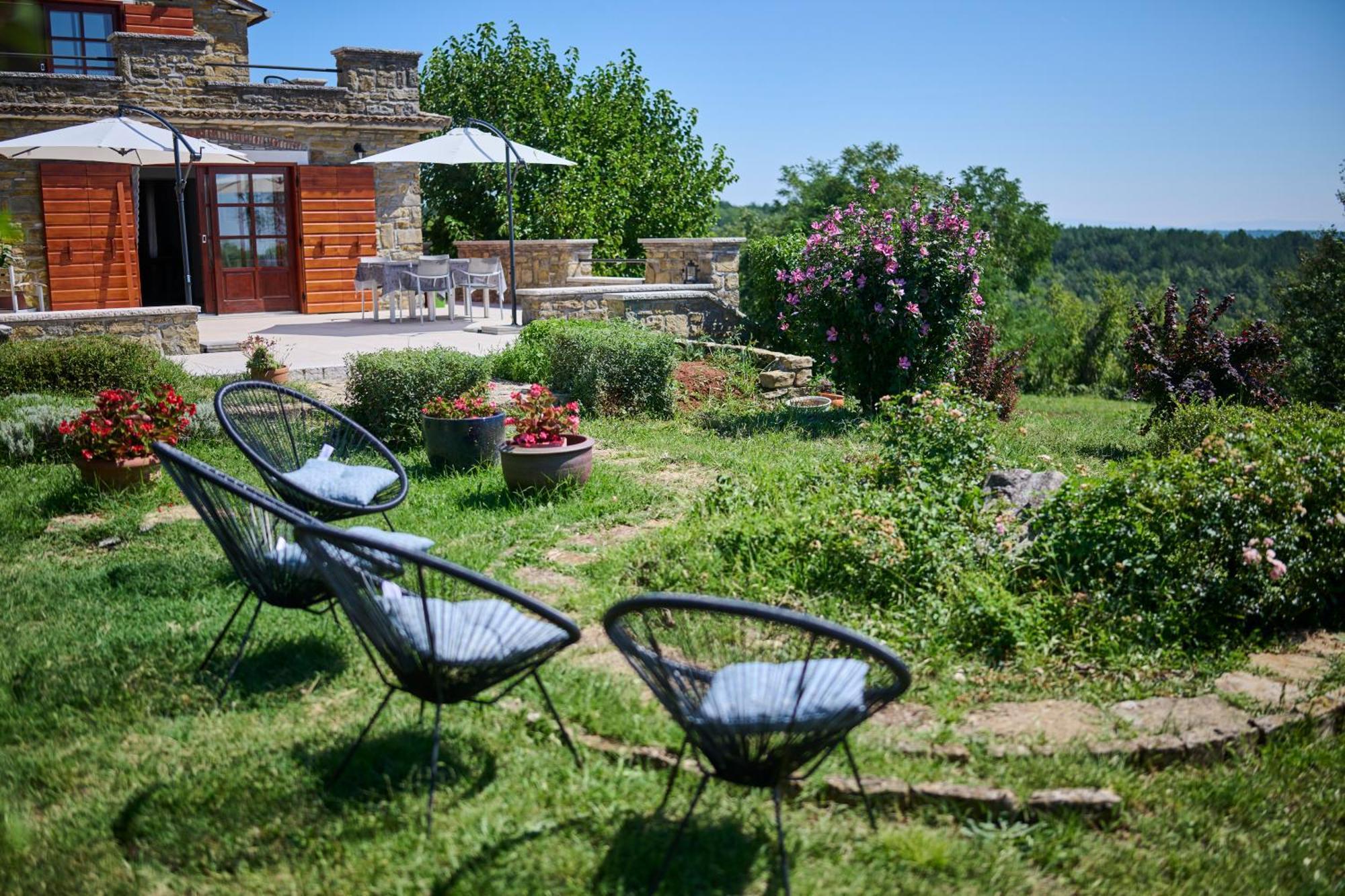 Casa Del Conte - Peaceful Hideaway In North Istria Villa Grožnjan Eksteriør billede