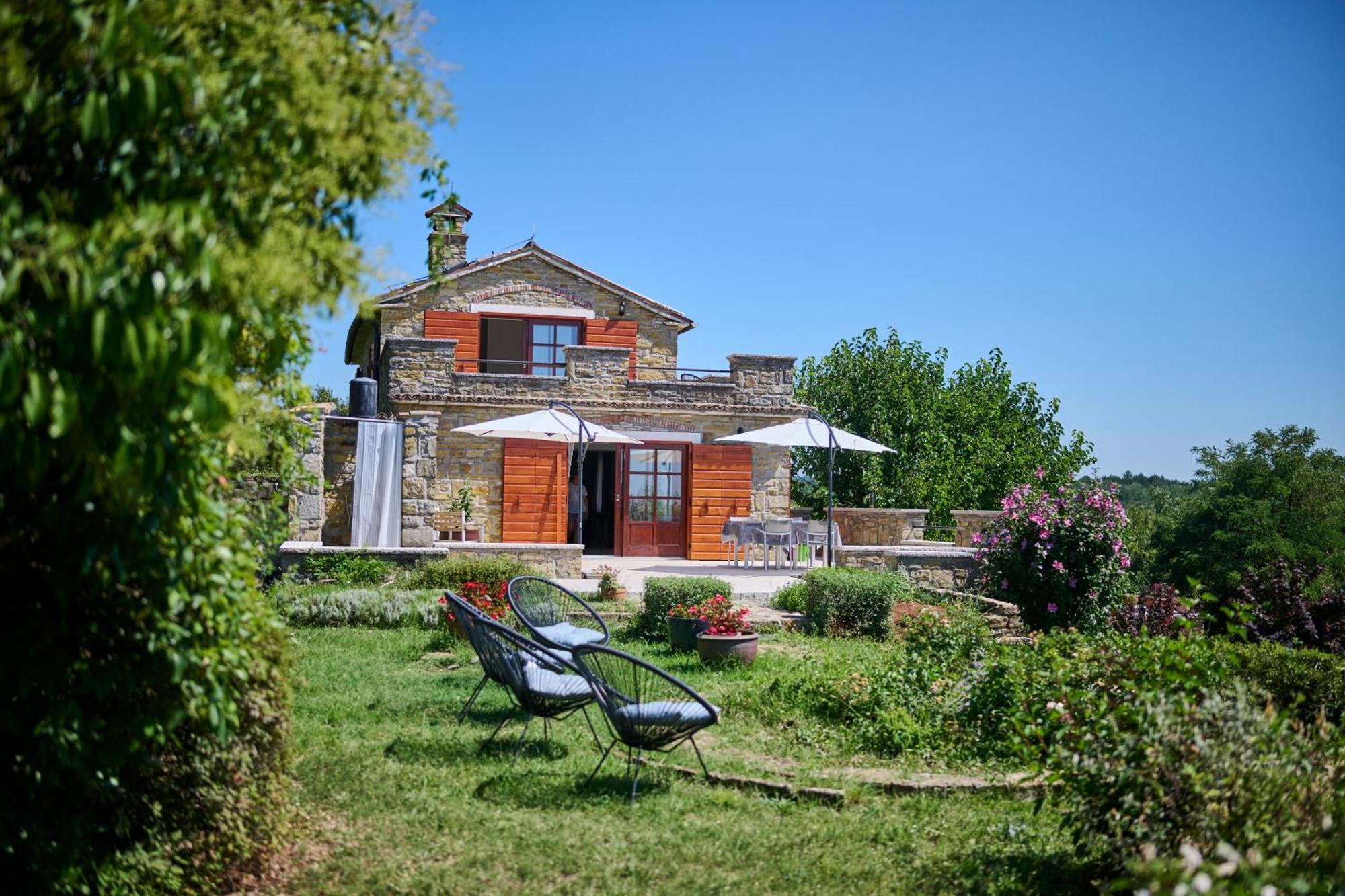 Casa Del Conte - Peaceful Hideaway In North Istria Villa Grožnjan Eksteriør billede