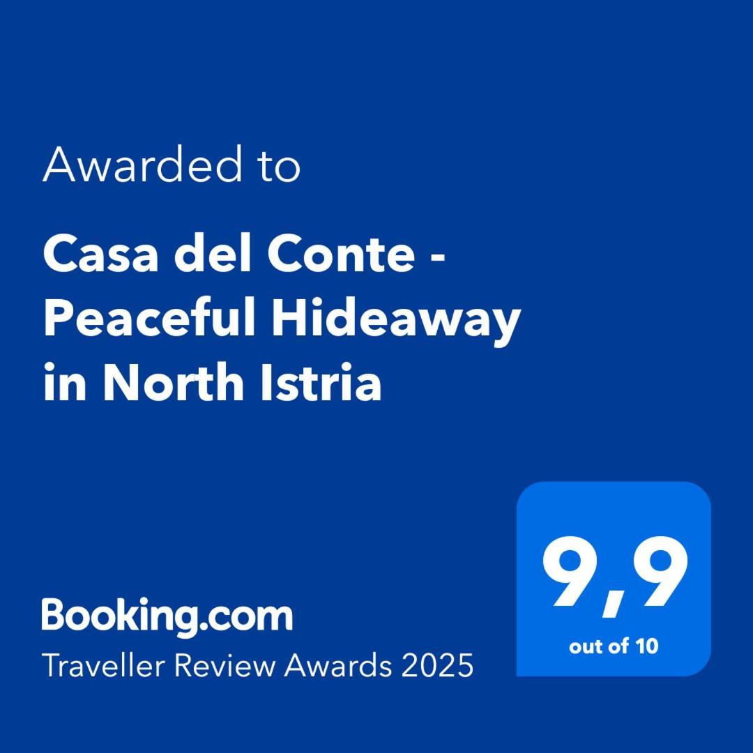 Casa Del Conte - Peaceful Hideaway In North Istria Villa Grožnjan Eksteriør billede